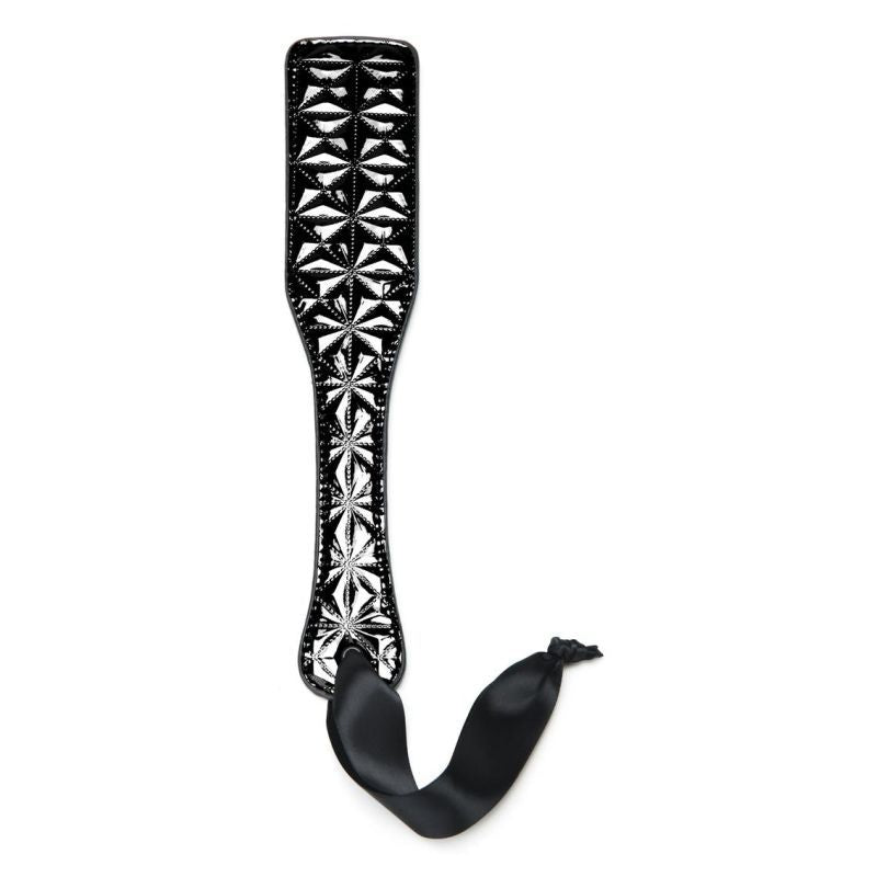 Whip Smart Diamond Textured Paddle Sparkle Sensation Sweet Control - Black V1055-7CC45842100032
