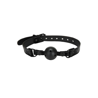 Whip Smart Diamond Deluxe Ball Gag - Black V1055-7CC45842100042