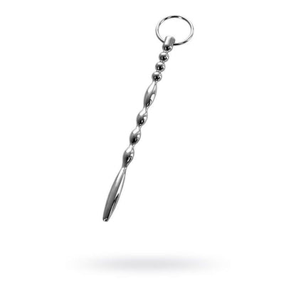 Metal Silver Urethral Plug With Ring V1055-7CC45842100056