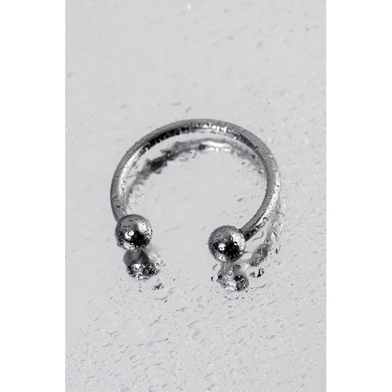 Metal Silver 30Mm Penis Erection Ring V1055-7CC45842100060