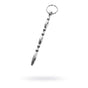 Metal Silver Beaded Urethral Plug W Ring V1055-7CC45842100063