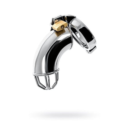 Metal Silver Cock Cage With Rings And Lock V1055-7CC45842100066