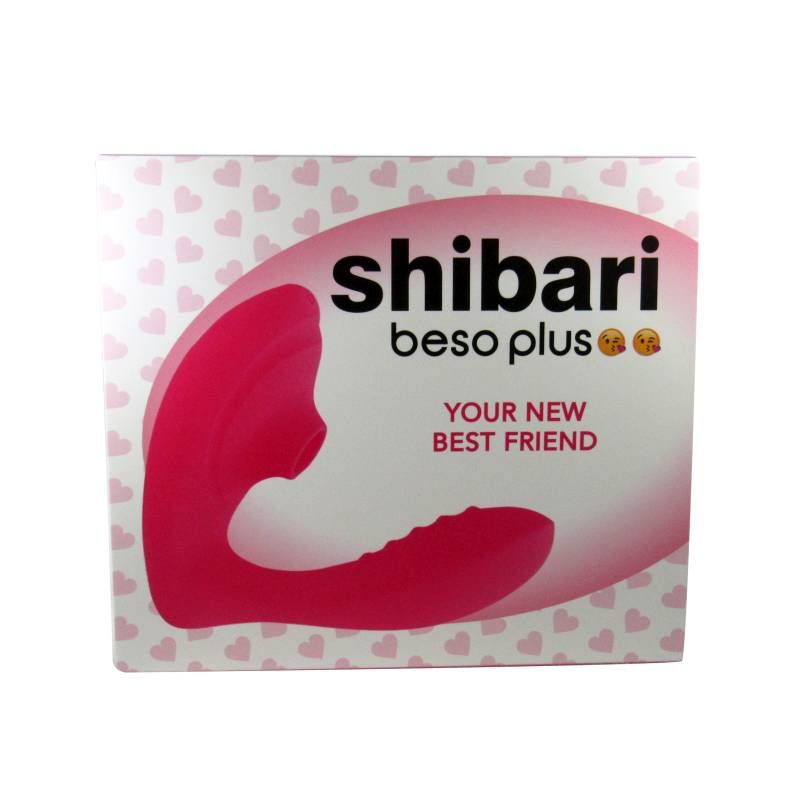 Shibari Beso Plus G Spot And Clitoral Vibrator Pink V1055-7CC45842100070