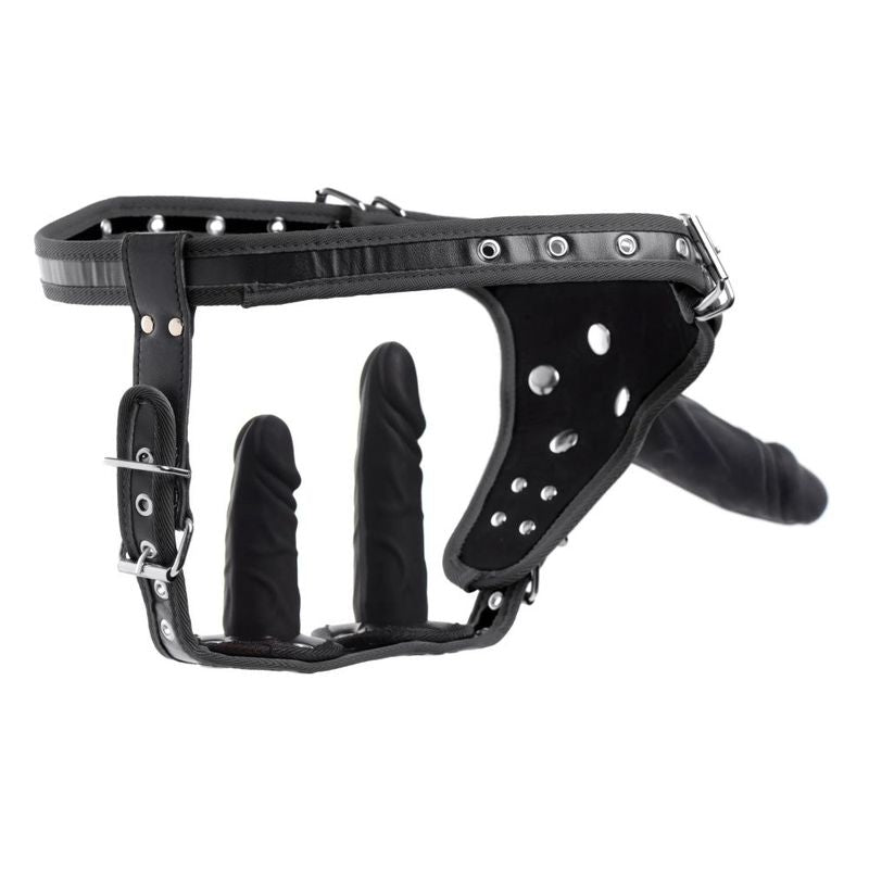 Strict Double Penetration Strap On Harness V1055-7CC45842100104