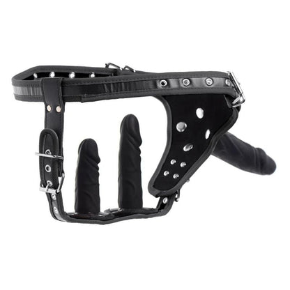 Strict Double Penetration Strap On Harness V1055-7CC45842100104