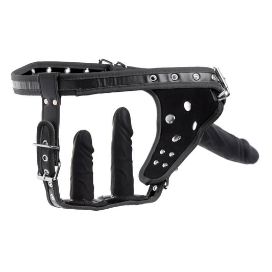 Strict Double Penetration Strap On Harness V1055-7CC45842100104