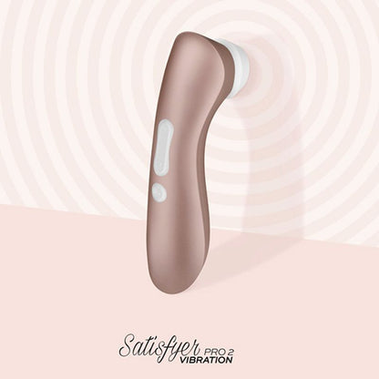 Satisfyer Pro 2+ G2 Clitoral Stimulator Rose Gold V1055-7CD45877100005