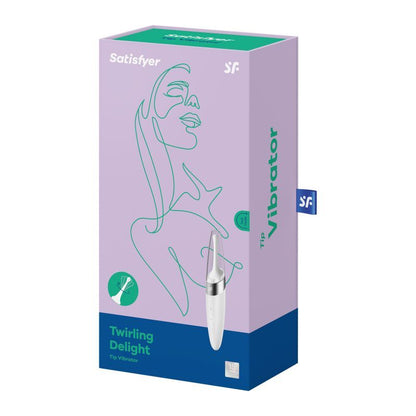 Satisfyer Twirling Delight Tip Stimulator White V1055-7CD45877100029