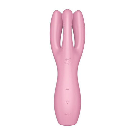 Satisfyer Threesome 3 Layon Vibrator Pink V1055-7CD45877100039