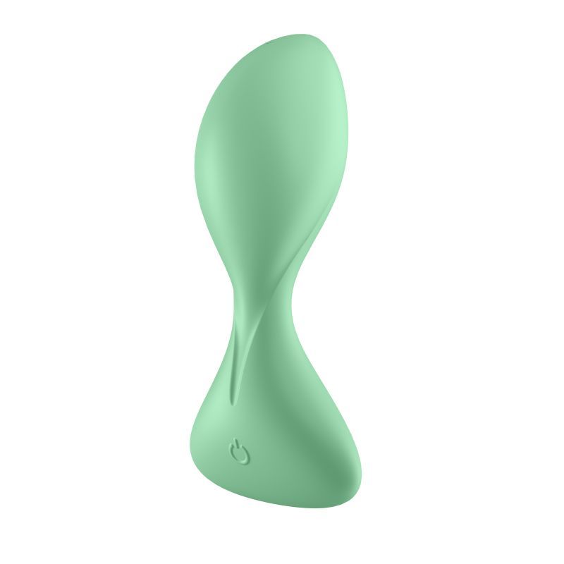 Satisfyer Trendsetter Connect App Vibrating Anal Plug Light Green V1055-7CD45877100044