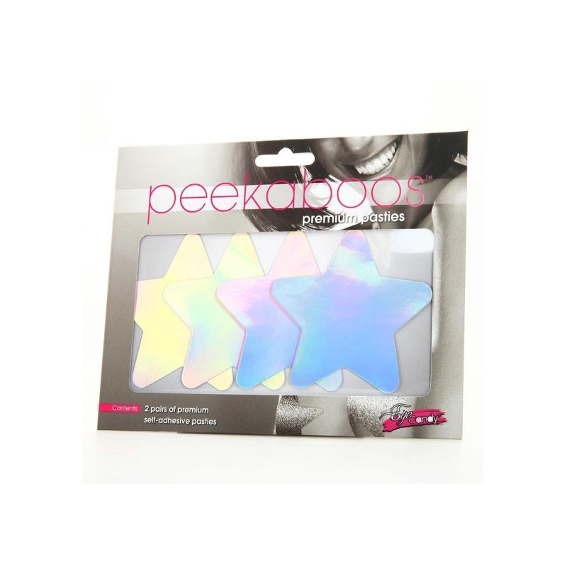 Peekaboo Pasties Iridescent Stars V1055-7CD45877100081