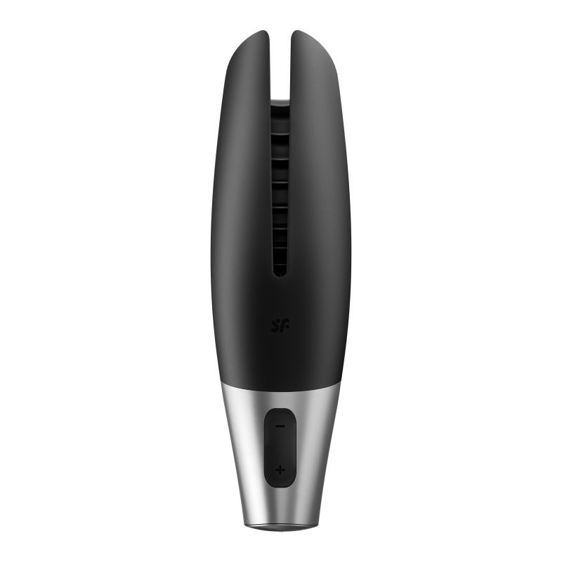 Satisfyer Power Masturbator Black Silver V1055-7CD45877100102
