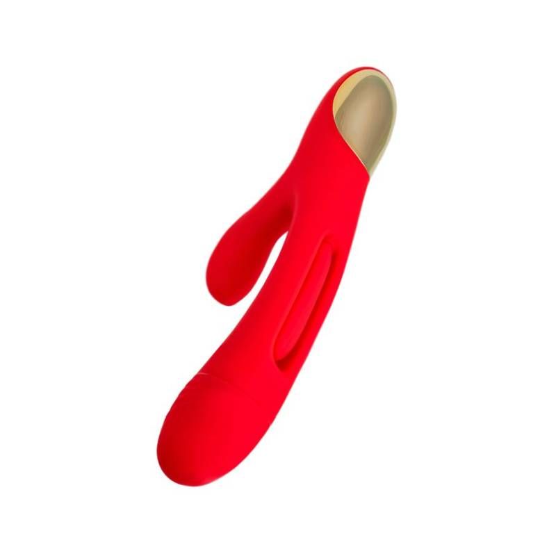 Jos Patti Moving Tongue Rabbit Vibrator Red V1055-7CD45877100110