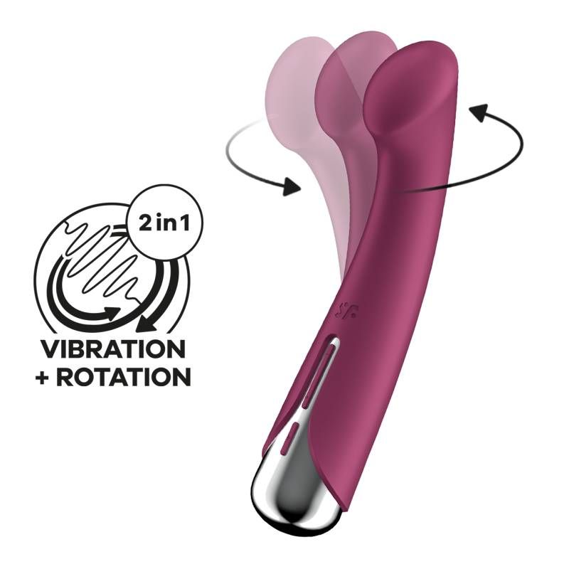 Satisfyer Spinning G Spot 1 Red V1055-7CD45877100113