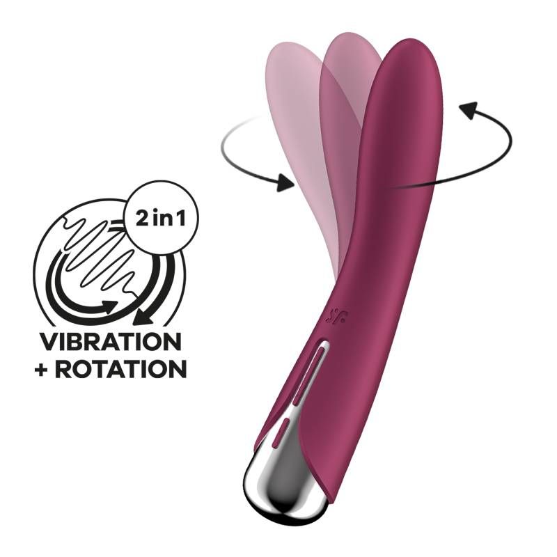 Satisfyer Spinning Vibe 1 Red V1055-7CD45877100115