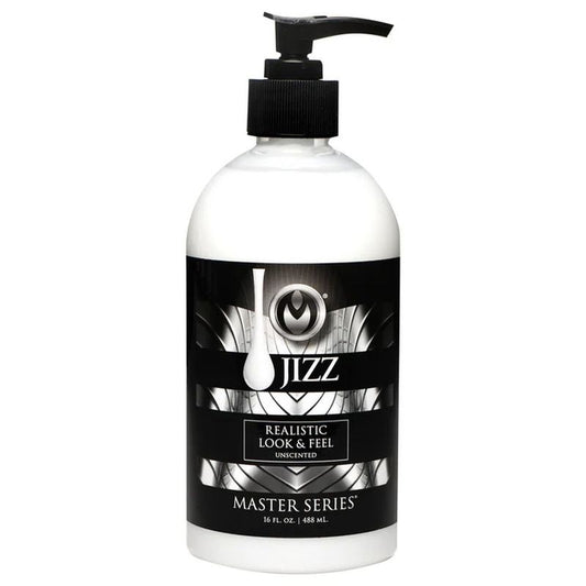 Master Series Jizz Unscented Water Based Lube 16Oz V1055-7CD45877100137