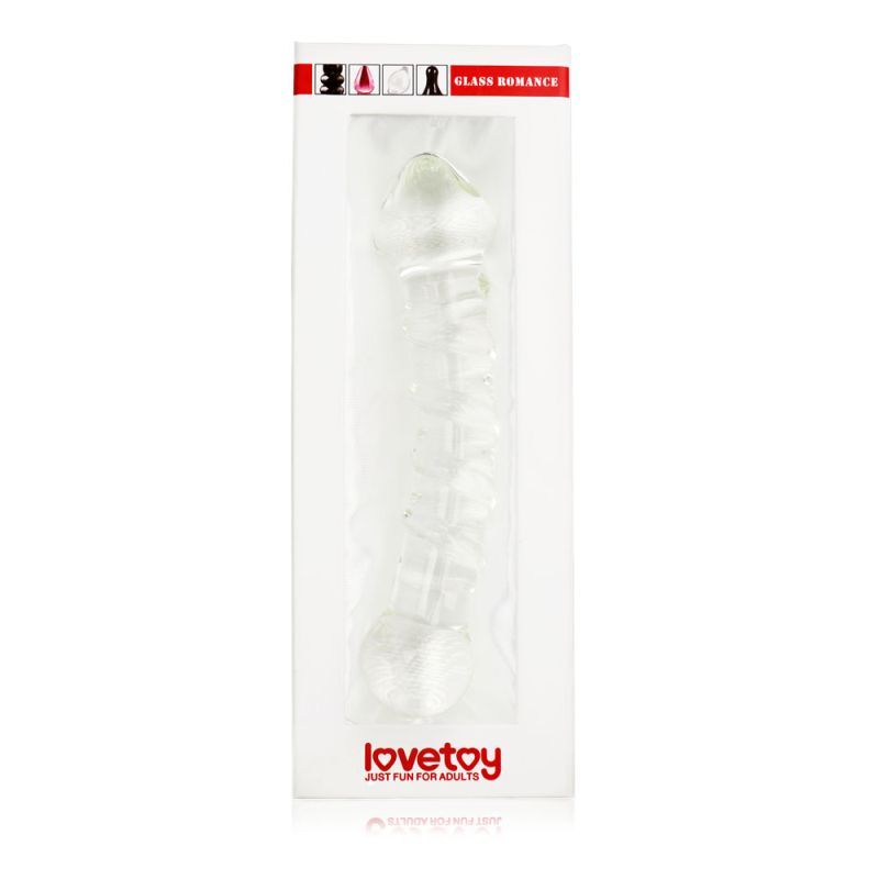 Glass Romance 5 Clear 7In - Pink V1055-7CZ45870100030