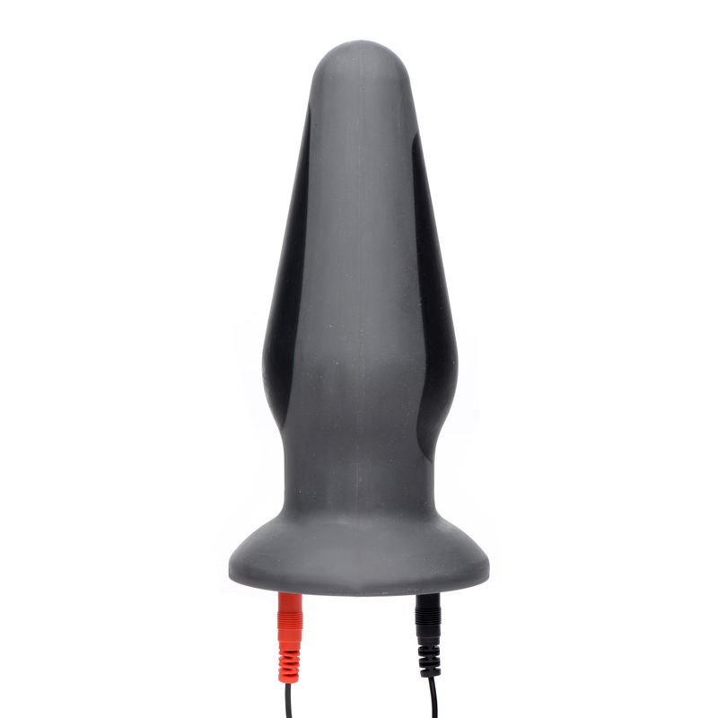 Zeus Anal Amplifier Silicone Estim Plug Black V1055-7DM45855100011