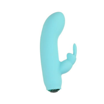Powerbullet Alices Bunny Rechargeable Bullet W Rabbit Sleeve Teal V1055-7DM45855100159