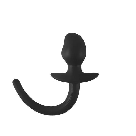 Brutus Woof Hyper Soft Silicone Puppy Tail Plug Black V1055-7DM45855100330