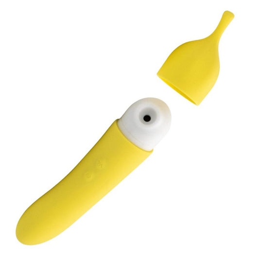 Natalies Toy Box Banana Cream Air Pulse G Spot Vibrator V1055-7DM45855100430