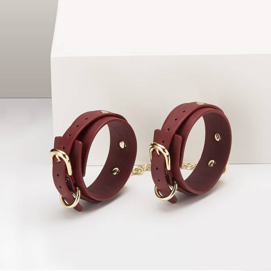 Daytona 8 Pc Deluxe Bondage Play Kit Burgundy Gold V1055-7DM45855100453