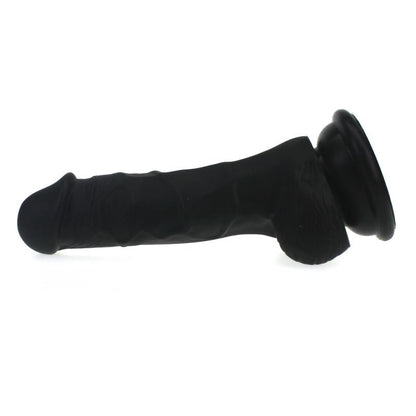 X-Men Realistic Dildo Veined Shaft W Balls Black V1055-7E45073100346