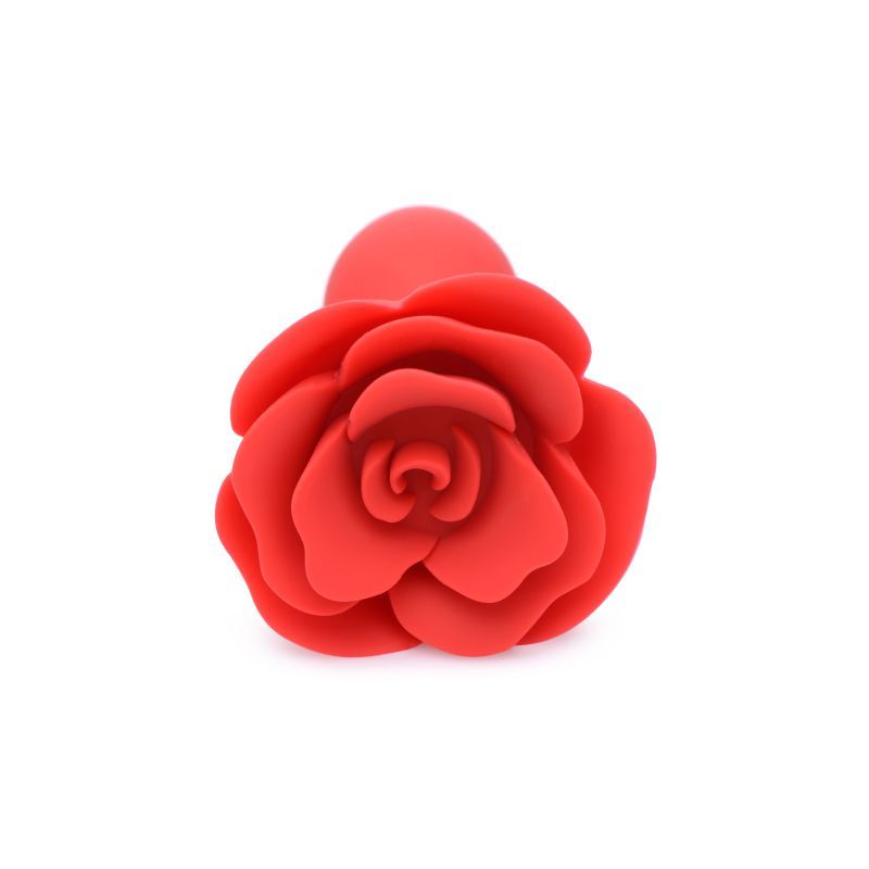 Master Series Booty Bloom Silicone Rose Plug Large Red V1055-7FU45822100025