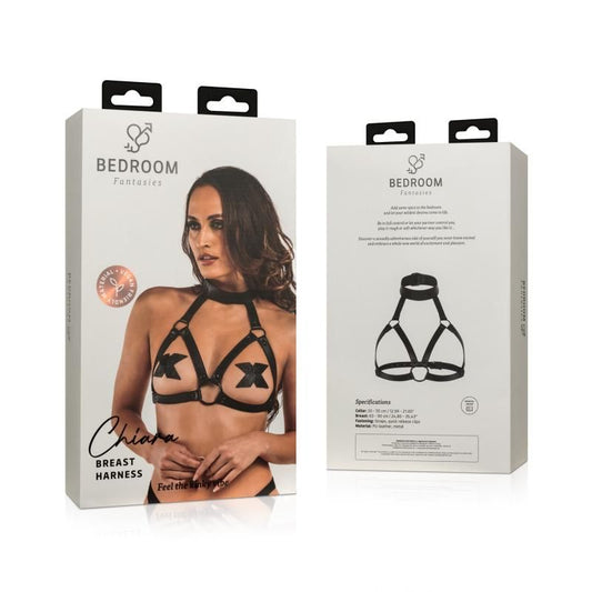 Bedroom Fantasies Chiara Bondage Harness Black V1055-7FU45822100055