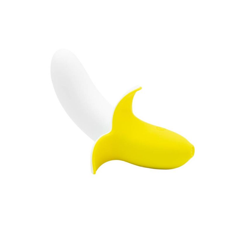 Bms Banana Bliss 13Cm Silicone Slimline Vibrator Massager V1055-7FU45822100082