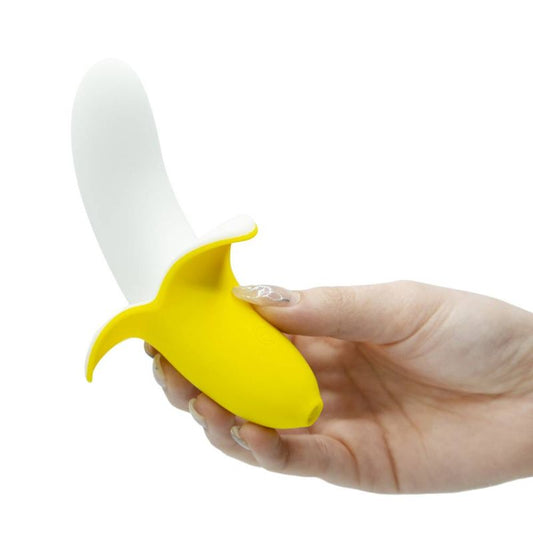 Bms Banana Bliss 13Cm Silicone Slimline Vibrator Massager V1055-7FU45822100082