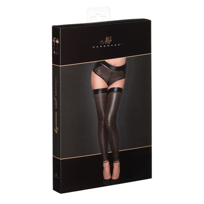 Noir Ladies Lasercut Stockings V1055-7GE45794100745