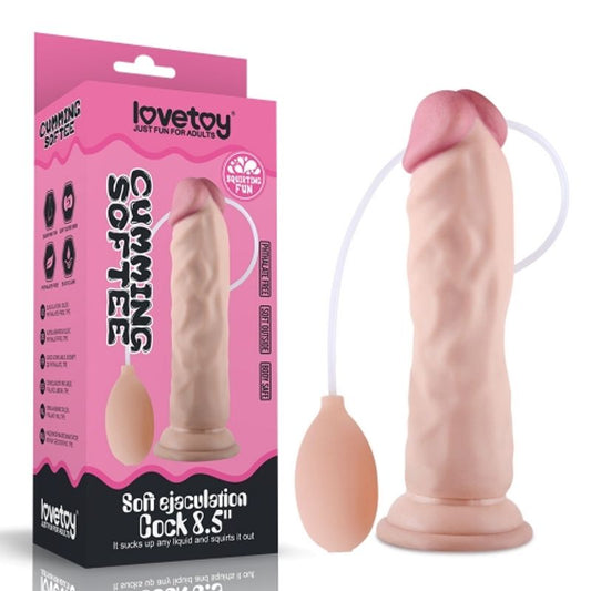 Lovetoy Soft Ejaculation Cock With Ball 8.5In V1055-7HG45829100003