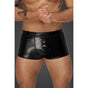 Noir Snake Wetlook Short Shorts - Black - Small V1055-7HG45829100054