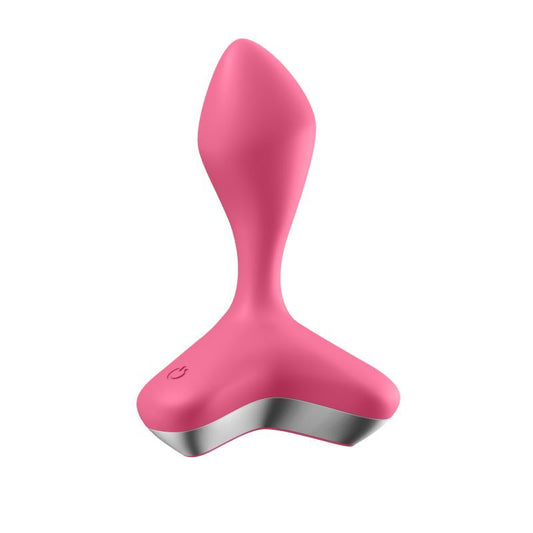 Satisfyer Game Changer Vibrating Anal Plug Pink V1055-7ID45884100042
