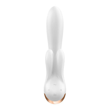Satisfyer Double Flex App Rabbit Vibrator White V1055-7ID45884100046