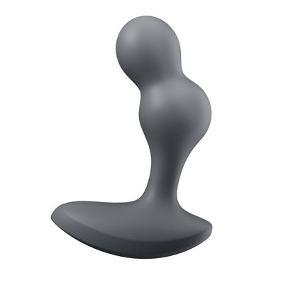 Satisfyer Deep Diver Vibrating Connect App Anal Plug Grey V1055-7ID45884100049