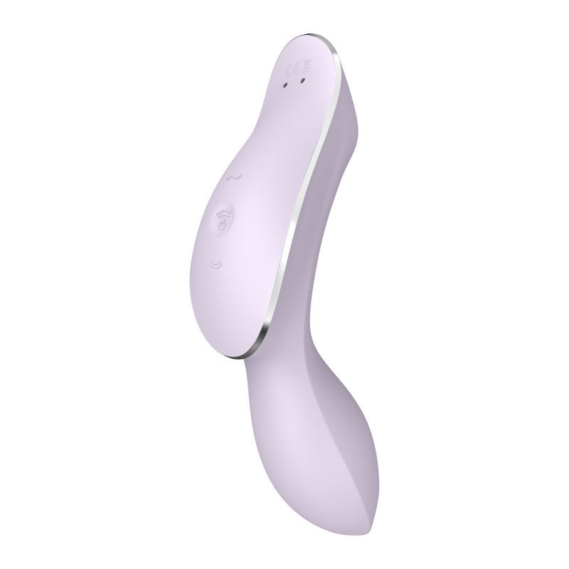 Satisfyer Curvy Trinity 2 Insertable Air Pulse Vibrator Violet V1055-7ID45884100050
