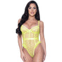 Exposed Lingerie High Leg Star Teddy V1055-7ID45884100069