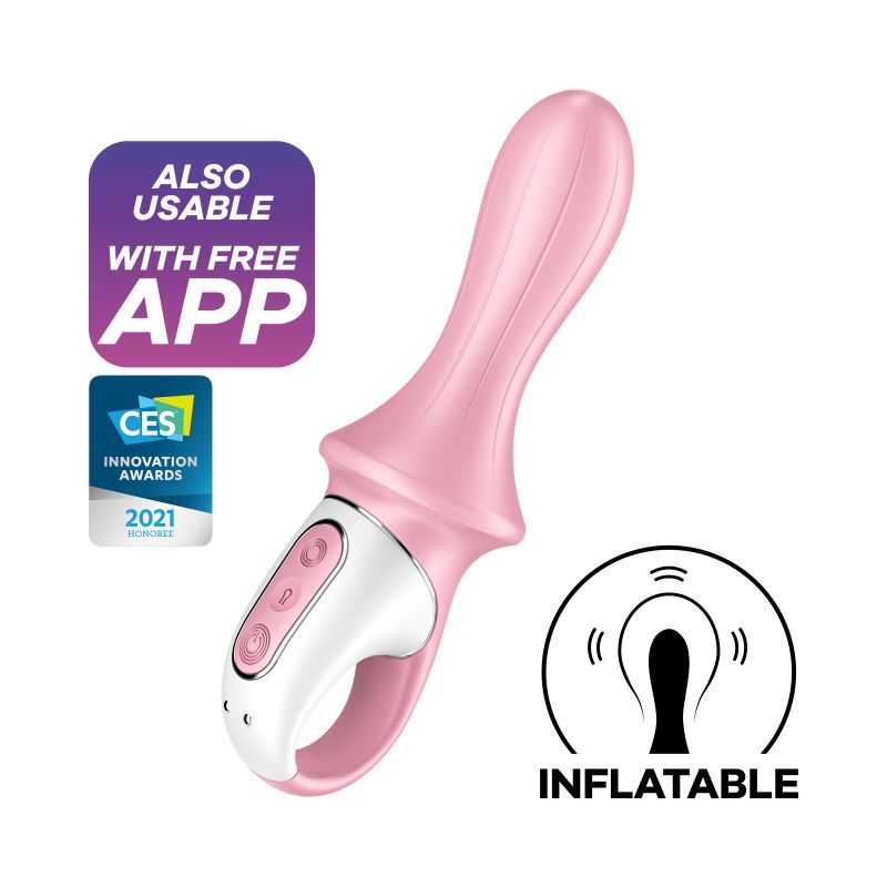Satisfyer Air Pump Booty 5+ Red V1055-7ID45884100091