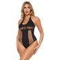 Pink Lipstick Hot To Handle Bodysuit V1055-7ID45884100098