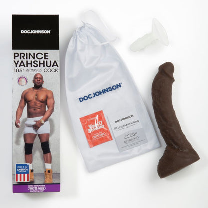 Signature Cocks Prince Yahshua Vac U Lock Compatible Suction Cup Choc V1055-7IR45903100014