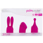 Palmpower Pocket Extended Silicone Massage Heads 3 Pc Set V1055-7IR45903100023