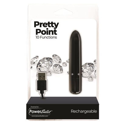 Powerbullet Pretty Point 4In Bullet Black V1055-7IR45903100024
