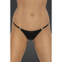 Noir Power Wetlook Panty With Gold Clasp Easy Access V1055-7IR45903100028