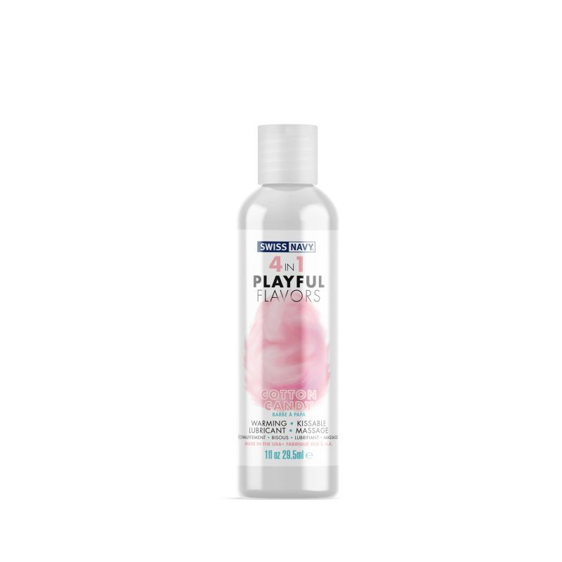 Swiss Navy Playful Flavours 4 In 1 Cotton Candy Lubricant 1Oz/29.5Ml V1055-7IR45903100054