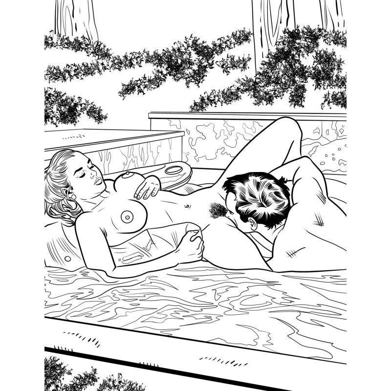 Wood Rocket Oral Sex Colouring Book V1055-7IR45903100070