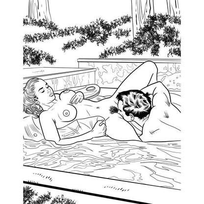 Wood Rocket Oral Sex Colouring Book V1055-7IR45903100070