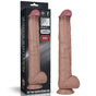 Lovetoy 14.5In Dual Layered Bendable Silicone Cock Xxl V1055-7IV45818100003
