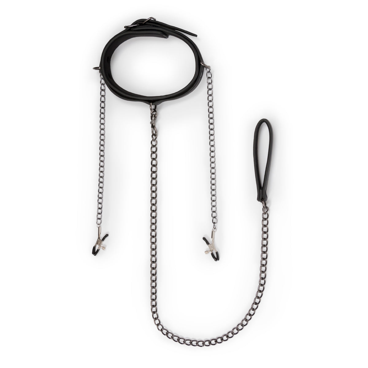 Fetish Collection Collar With Nipple Chains V1055-7J45050100050